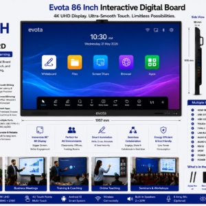 Evota 86 Inch Interactive Digital Board