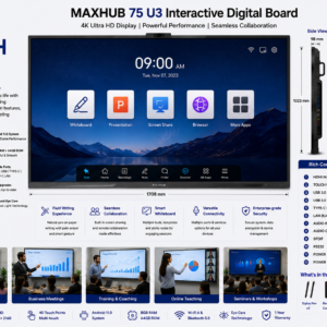 Maxhub 75 U3 Interactive Digital Board