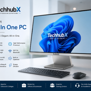 TechhubX Smart All In One PC with Full HD Display for Offices, Schools and Businesses