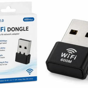 USB WiFi Adapter for PC Desktop with High-Speed Wireless Internet Connectivity