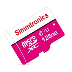 Simmtronics 128GB microSDXC Memory Card Class 10 for Mobile, Camera, Tablet and Drone