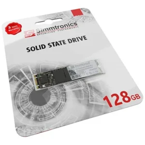 Simmtronics 128GB M.2 SATA Internal SSD for Laptop and Desktop PC