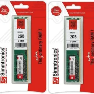 Simmtronics 2GB DDR2 Desktop RAM Memory Module for PC