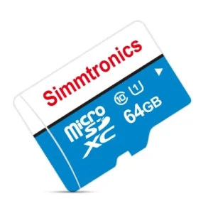 Simmtronics 64GB microSDXC Memory Card Class 10 for Mobile, Camera, Tablet and Drone