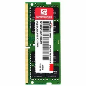 Simmtronics 8GB DDR4 Laptop RAM 2666MHz SO-DIMM Memory Module for Laptop